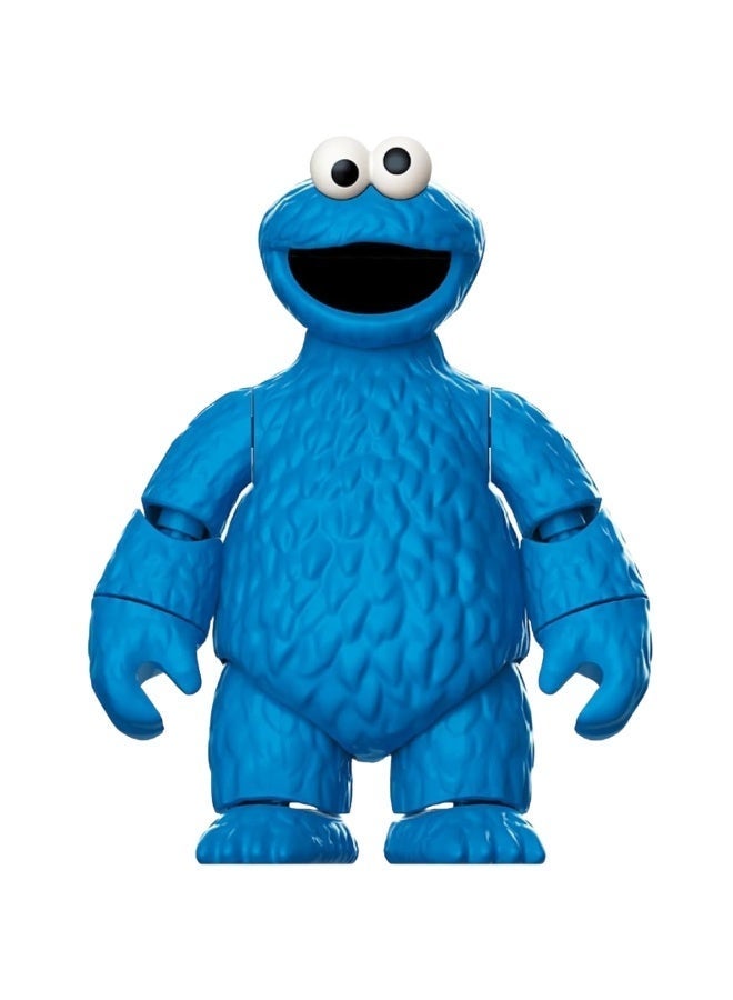 BLOKEES PreCool Cookie Monster Model Kit | Buildable Sesame Street Action Figure with Cookie Accessory | Collectible Construction Toy for Kids Ages 3+ | Educational STEM Playset - Image 2